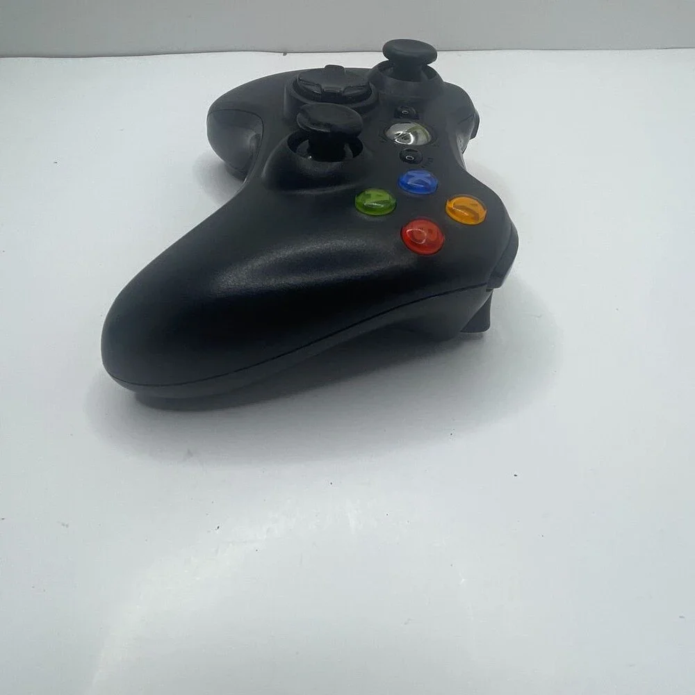 OEM Black Xbox 360, Microsoft Xbox Wireless Rumble Controller 1403